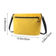 thumbnail image 3 of Waterproof Dry Bag for Travel, Beach & Gym - Durable PVC Zipper Storage with Detachable Strap & Crossbody Option Keeps Phone & Essentials Safe Yellow, 3 of 6