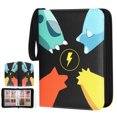 thumbnail image 2 of 4-Pocket Trading Card Binder With 480pcs Pockets Card Binder Holder, 2 of 5