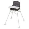 Regalo My High Chair Portable Travel Fold & Go Highchair, Indoor and Outdoor, Bonus Kit, Includes Travel Case and Tray with Cup Holder, Gray