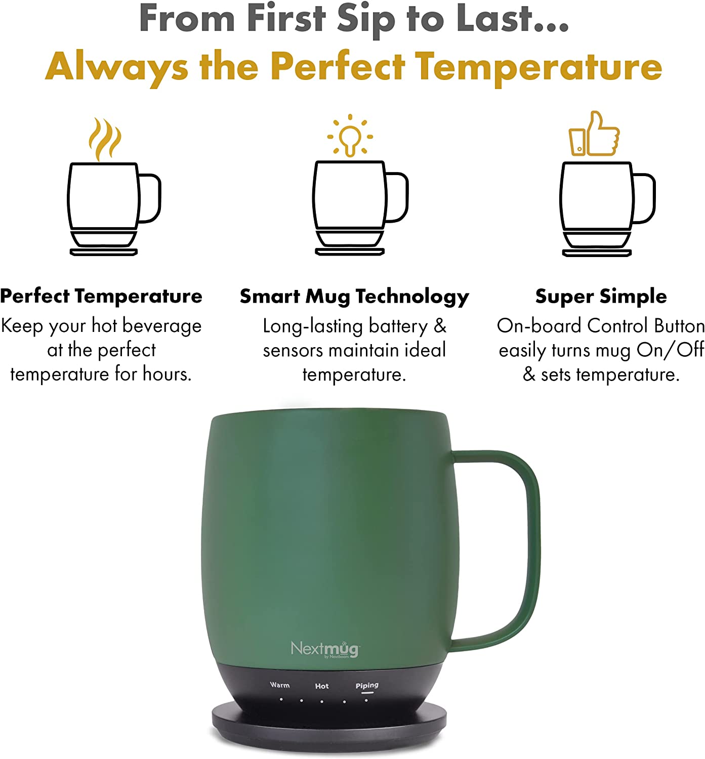 18 oz Glossy Coffee House Mug  Simply + Green Solutions — Simply+