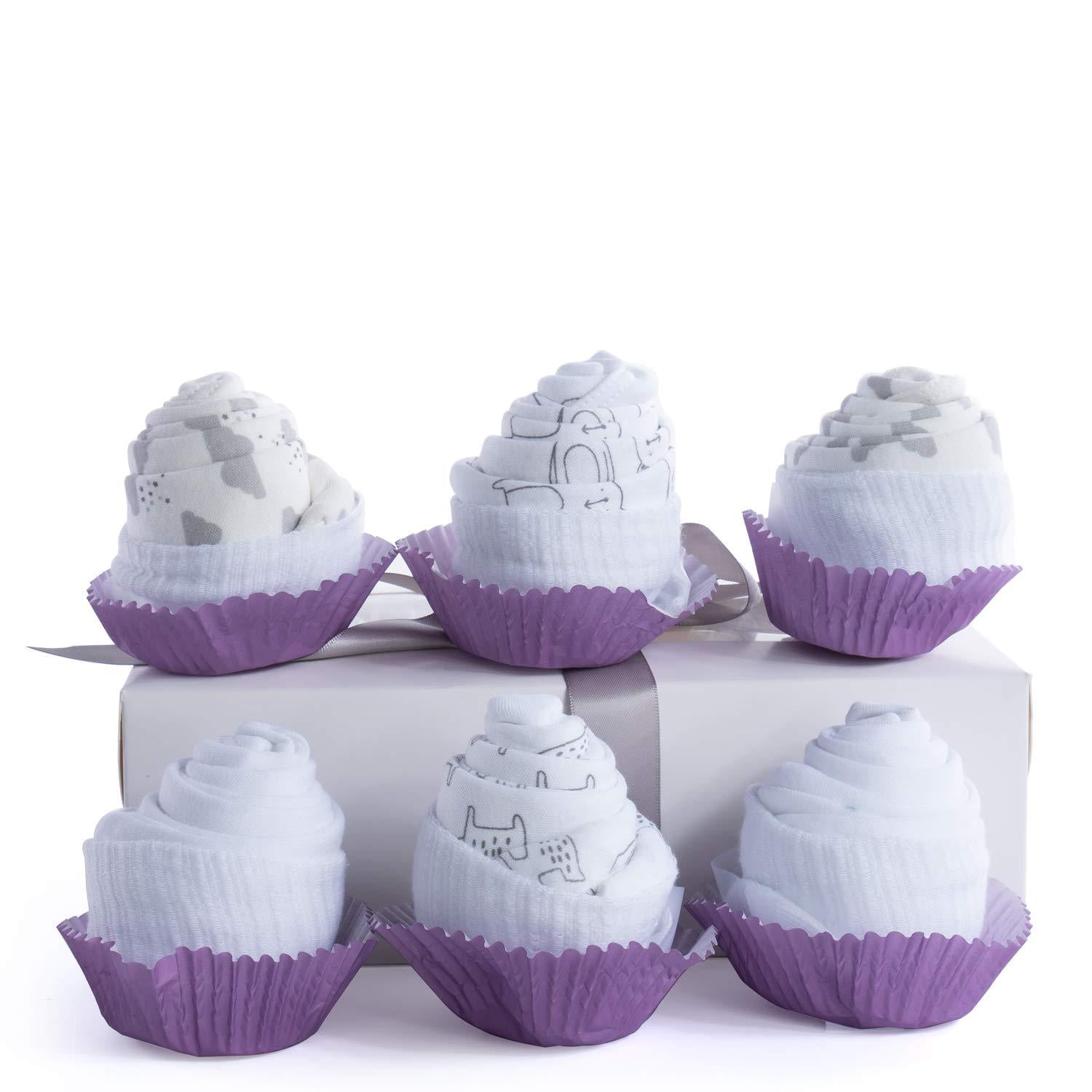 Baby Boy Girl Cup Cakes Styled Newborn Baby Shower Gift