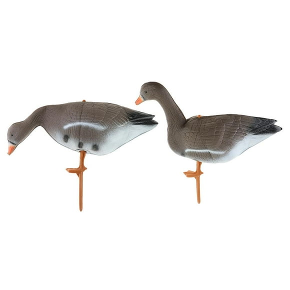 Ximing 2 Pieces Hunting Target Goose Duck Bird Crow Decoy Garden Lawn Decoration Scarecrow