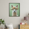 thumbnail image 4 of Paint By Numbers Kit for Adults Beginner - DIY Adorable Llama Floral Crown Pastel Canvas Painting Kits for Adults, Frameless Paint By Number for Adults for Home Wall Decor 16x20 Inch, 4 of 7