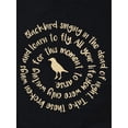 thumbnail image 4 of Camiseta De Verano MujerChic 3D Bird & Letter Print Casual Tee for Women - Crew Neck, Short Sleeve, Breathable Polyester - Perfect for Spring/Summer/FallFather's Day, Mother's Day, New Year, Spring, 4 of 8