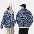 thumbnail image 5 of Picia Dragons Women's Men's UPF 50+ Sun Protection Hoodie Shirt Long Sleeve SPF Fishing Outdoor UV Hiking Lightweight Shirts-, 5 of 9