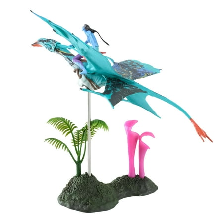 McFarlane Toys - Avatar World of Pandora Character with Vehicle - Seze Banshee & Neytiri