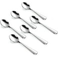 thumbnail image 2 of Set de 6 Cucharas de Acero Inoxidable, Cucharitas para Café, Espresso, Postre y Helado, para Hogar o Restaurante, 2 of 10