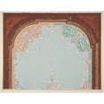 thumbnail image 2 of Jules-Edmond-Charles Lachaise 18x15 Gold Ornate Wood Frame and Double Matted Museum Art Print Titled - Designs for a Painted Ceiling with Filagree Borders (1830-97), 2 of 4
