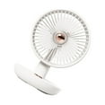 thumbnail image 2 of Ventilador eléctrico de escritorio Billuyoard enfriador de aire portátil bajo ruido Blanco, 2 of 6