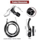 thumbnail image 2 of Complete Bicycle Mountain Bike Set,v Brake + Outer Cables + Lever + Frontrear Bike Brake Accessori, 2 of 5