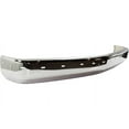 thumbnail image 2 of Bumper for 1988-1992 Chevrolet C1500 Front Chrome with Impact Strip Holes without Air Intake Holes and Bumper, 2 of 3