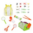 thumbnail image 1 of MasteelfCA 22Pcs Insects Toys Set with Telescope Insect Net Outdoor Insect Observation Box Capture Kit Kids Scientific Educational Toys (Insects and Capture Box), 1 of 7