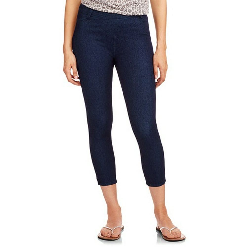 Faded Glory Faded Glory Women's Capri Length Knit Color Jegging