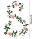 thumbnail image 3 of Fiudx Liquidación de ahorros de verano Simulación de boda, flores, decoración de mesa, enredaderas de rosas, decoración de puerta de escalera, enredaderas de decoración de jardín, 78,74 pulgadas, 3 of 4