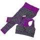 thumbnail image 1 of Trajes de gimnasio para mujer, mallas con sujetador de yoga, ropa deportiva para Fitness (púrpura M), 1 of 6