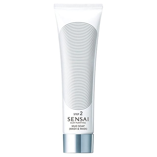Jabón y mascarilla Kanebo Sensai, lodo purificador y sedoso, 125 ml