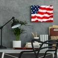 thumbnail image 5 of Epic Art 'Flag of the United States of America' by Epic Portfolio, Acrylic Glass Wall Art, 16"x12", 5 of 7