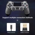 thumbnail image 4 of Controlador inalámbrico Bluetooth Ps4 Controller Dual Head Head Handle Joystick Mando Game Pad para la consola de juegos 4. Rojo Verde Élite, 4 of 8
