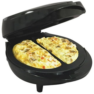 Brentwood TS 255 Non Stick Electric Omelet Maker 2 Omelet Silver - Office  Depot