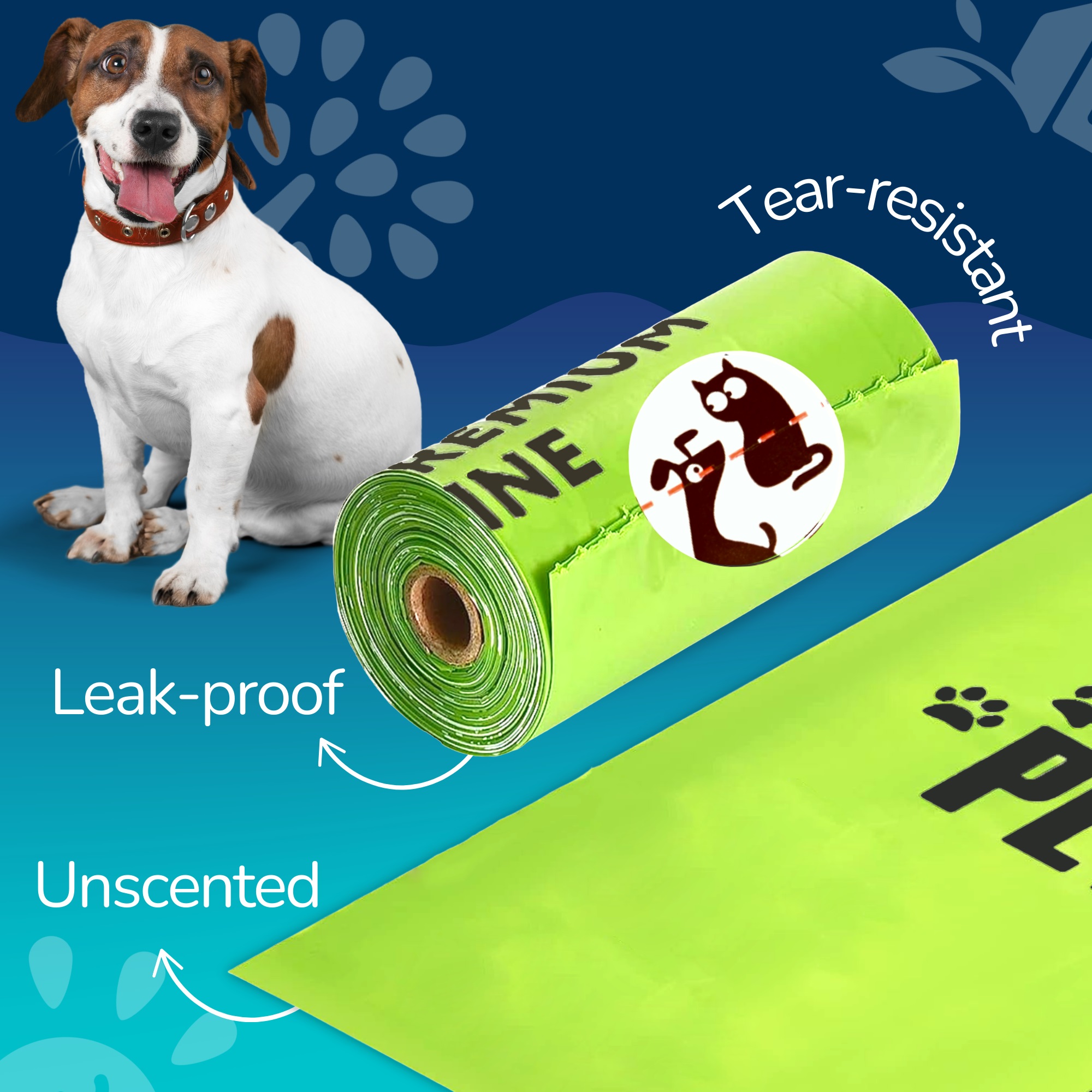 Pet N Pet Dog Poop Bags Premium Rolls, 360 Count photo 3