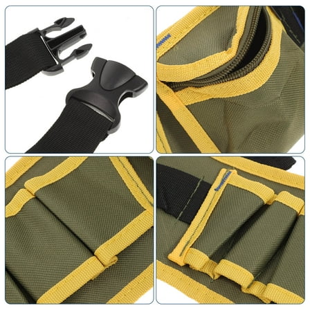 WRISTBIQUE  Multi Tool Pouch Adjustable Belt Electrician Utility Bag
