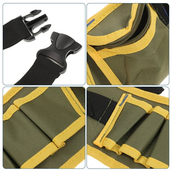 WRISTBIQUE  Multi Tool Pouch Adjustable Belt Electrician Utility Bag