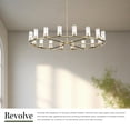 thumbnail image 3 of CH309018NBCG-Kuzco Lighting-Revolve - 18 Light Chandelier-Natural Brass Finish, 3 of 7