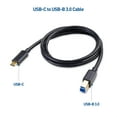 thumbnail image 4 of Cable Matters Type-C USB 3.1 Type B Cable (USB-C / USB C USB B 3.0 / Type-C USB 3.1 to USB B ) in Black 3.3 Feet, 4 of 7