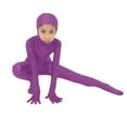 thumbnail image 3 of Otqutp Kids High Stretch Spandex Halloween Bodysuit Open Face Unitard Child Stage Performance Full Body Skin Suit Suit, 3 of 5