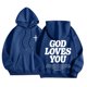 thumbnail image 2 of WILLBEST Sudaderas Deportivas para Hombre, Camisetas Informales De Manga Larga con Gráficos, Sudaderas con Capucha, Jerséis para Mujer XGrande, 2 of 6