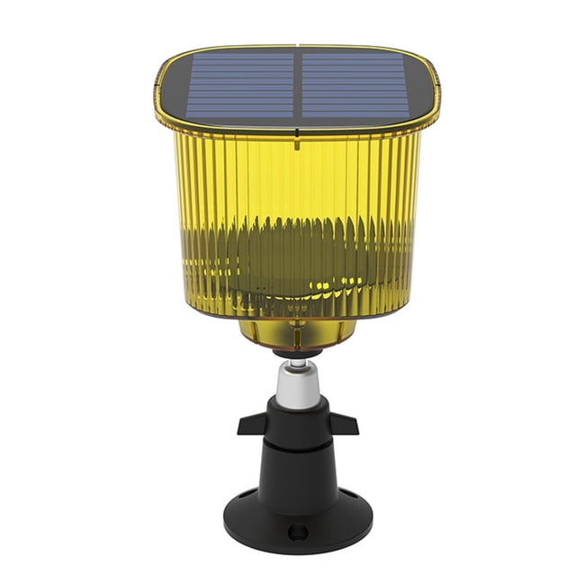 Jabalí Persiguiendo Solar Repelente Pistola Ladrando Perro Altavoz Alarma Peces Huerto Granja Al Aire Libre (amarillo) 911R Amarillo Versión en Inglés