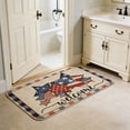 thumbnail image 6 of Independence Day Welcome Doormats Patriotic Red White And Blue Star-Spangled Doormats 3 Styles Washable NonSlip Mats Perfec for Anniversaries, 6 of 6