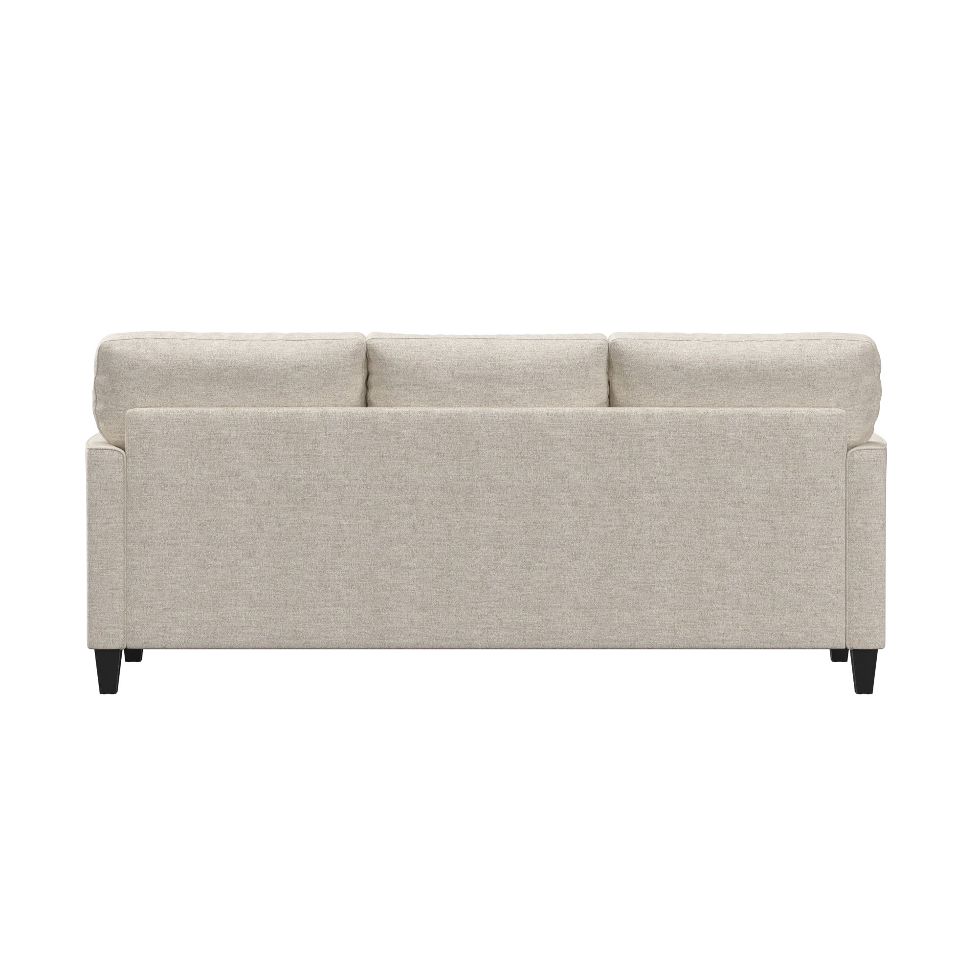 Mainstays Kensington 80" 3 Seat Classic Modern Couch, Beige
