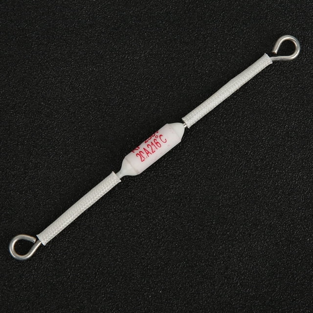 20A Thermal Fuse Ceramic Fuse 216-240V RF Voltage Protection Circuit Protection Circuit Equipment Electronic Equipment 90MM 216 Degrees Celsius