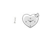 thumbnail image 1 of Figura Artística Moderna De Una Bailarina Con Forma De Corazón, Escultura De Arte, Reloj Creativo De Acrílico Para Dormitorio, Oficina, Entrada, Estudio, Cafetería, Chimenea, 1 of 8