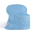 thumbnail image 1 of Funda para batidora de pie KitchenAid ajustada con cabezal inclinable, terciopelo azul, 1 of 9