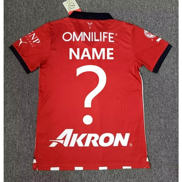 Camiseta De Futbol Para Hombre 2023 24 Chivas Guadalajara Home Jersey Nombre Y Numero Personalizado Bodega Aurrera en linea