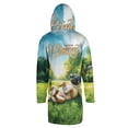 thumbnail image 2 of Happy Retirement with Pug Enjoy Life Rest Time All Over Print 3D Hooded Duffle Toggle Coat Dog Lover Gifts - 02027, 2 of 6