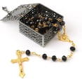 thumbnail image 3 of WHLHMK Chapelet Catholique avec Boîte à Bijoux en Métal, 3 of 5