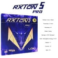 thumbnail image 1 of LOKI RXTON 5 PRO Table Tennis Rubber for Racket Sticky and Pimples-in ITTF Approved Ping Pong Rubber with High Density Sponge Black RXTON 5 Pro, 1 of 6