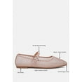 thumbnail image 6 of Averona Mesh Mary Jane Flats, 6 of 10