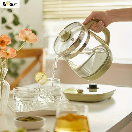 Health-Care Beverage Tea Maker & Kettle, 9-in-1 Programmable Brew Cooker Master, 1.5L Large Capacity, Spruce Blue - Perfect for Home & Office