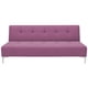 thumbnail image 3 of Sofá Cama EL BAZAR STORE Reclinable Vegas Terciopelo Rosa 3 posiciones 75 cm Altura 170 cm largo 80 cm Profundidad, 3 of 6