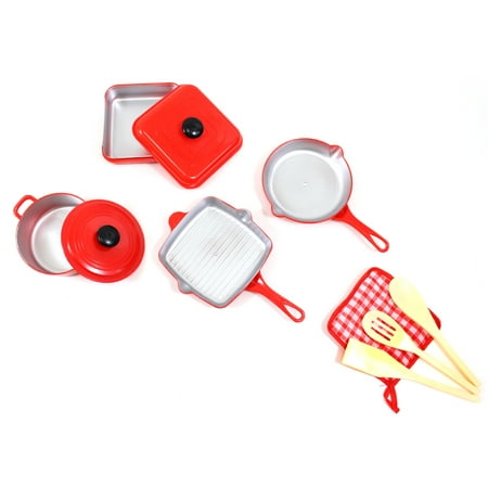 PlayWorld Kitchen Connection Kitchen Cookware Playset for Kids