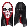 thumbnail image 2 of Máscaras horribles de Halloween, disfraz, juego, fiesta de baile, máscara, decoración, accesorio (tipo A), 2 of 12