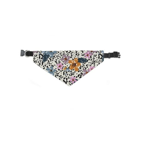 Animal Print And Flowers Bandana -Image by Shutterstock, Medium