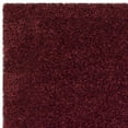 thumbnail image 5 of SAFAVIEH Santa Monica Chelsey Solid Shag Area Rug, Maroon, 4' x 6', 5 of 11