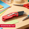thumbnail image 6 of Hyper Tough Full Size Folding Lockback Utility Knife, 6 of 12