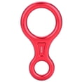 thumbnail image 4 of Cateissary 35KN 8 Word Rope Descender Rappel Ring Rock Climbing Rescue Gear (Rojo) Almacenamiento y organización del hogar Cateissary HA013634-00, 4 of 6