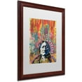 thumbnail image 2 of Trademark Fine Art "Sitting Bull 1" Canvas Art by Dean Russo, White Matte, Wood Frame, 2 of 4